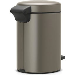 Brabantia NewIcon Pedaalemmer, 3 Liter - Platinum