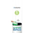 Brabantia Sacchetti Biodegradabili - PerfectFit - 10 L (K) - 10 pz. per rotolo