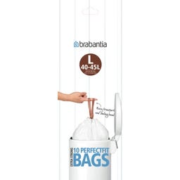 Brabantia PerfectFit Bin Liners - In A Roll - 45L (L) - 10 Pieces
