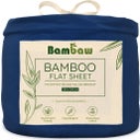 Bambaw Cozy Bambus Leintuch - 180x290 - Blue Navy