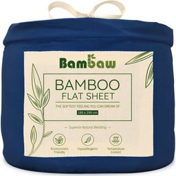 Bambaw Cozy Sábana de Bambú - 180x290 - Blue Navy