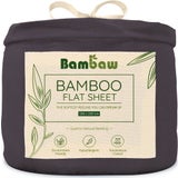 Bambaw Cozy Bamboo Flat Sheet - 180 x 290 cm