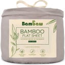 Bambus Leintuch - 240x290, Grey