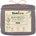 Bambaw Cozy Bambus Leintuch - 240x290 - Dark Grey