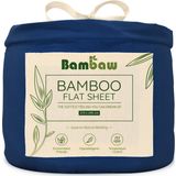 Bambaw Cozy Bamboo Flat Sheet - 270 x 290 cm