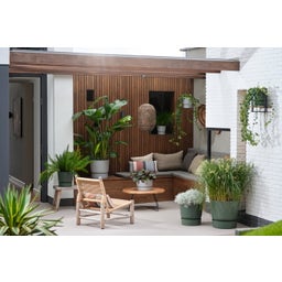 elho greenville Planter Round 14 cm - Leaf Green