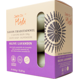 Savon du Midi Set di Saponi all'Oliva - Lavanda