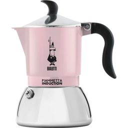 Moka - Fiammetta Induction Primavera, 2 Tazzine - Rosa