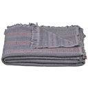 Star Home Muslin Throw - Cuba - Anthracite