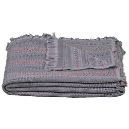 Star Home Muslin Throw - Cuba - Anthracite