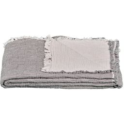 Star Home Muslin Throw - Nice - Anthracite