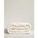 Star Home Rhombus - Faux Fur Throw - Cream