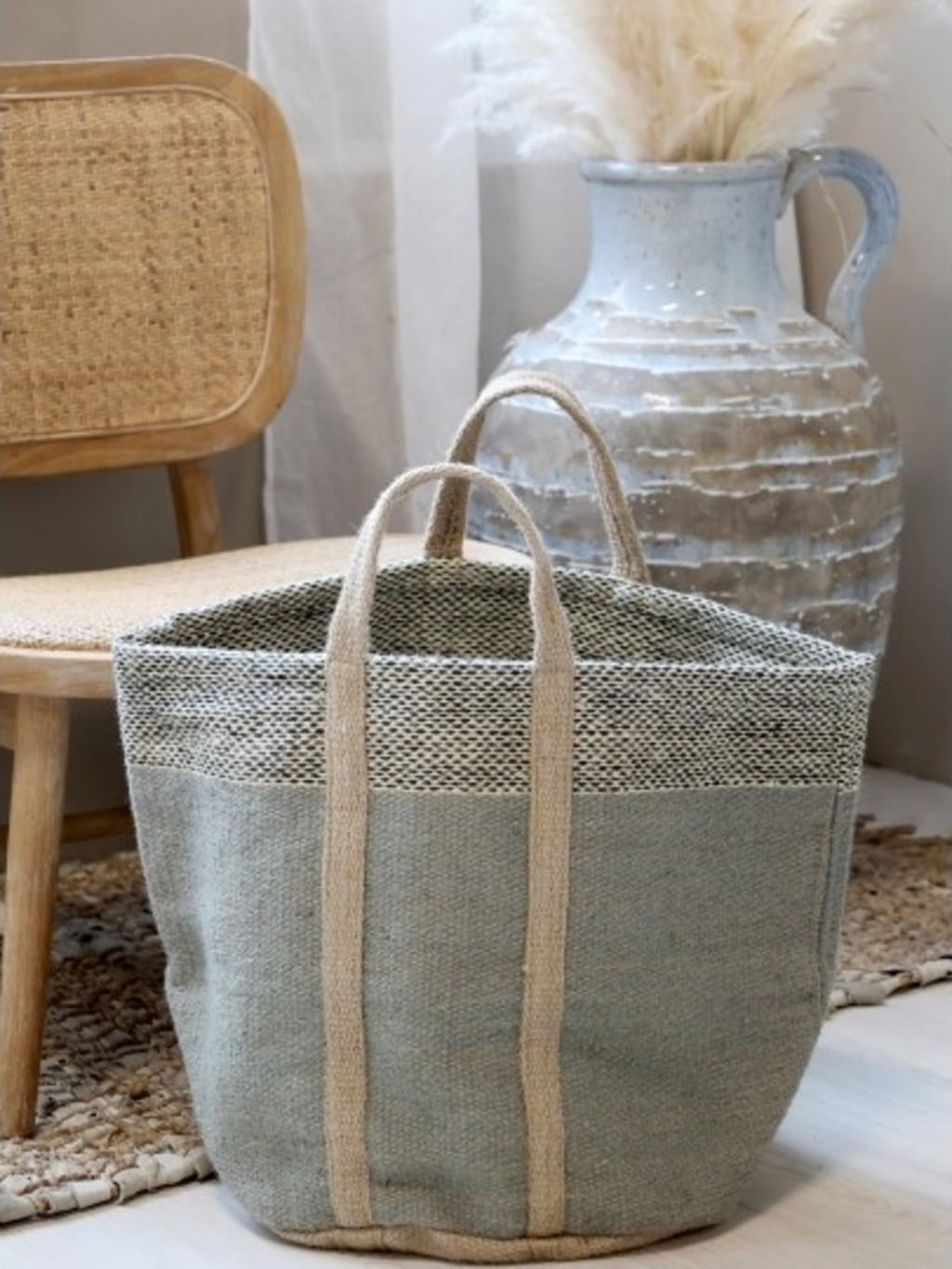Chic Antique Korb mit Henkel - Verte