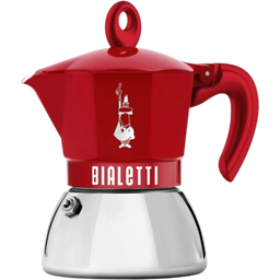 Cafetière Italienne Exclusive - pour Induction Rouge - 1 pcs