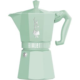 Bialetti Exclusive Moka Express Grün - 6 Tassen
