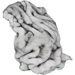 Star Home Phoenix - Faux Fur Throw - Silver