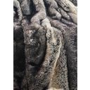 Star Home Jackal - Faux Fur Throw - Mottled grey