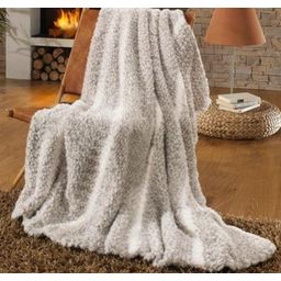 Star Home Knitted Throw - Indio - Taupe