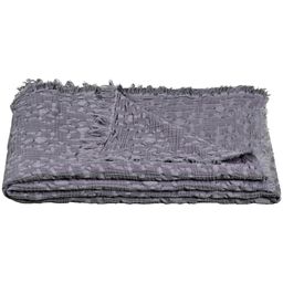 Star Home Muslin Throw - Aida - Anthracite