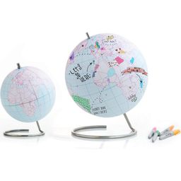 SUCK UK Customisable Globe - Large - H: 30cm, D: 22cm