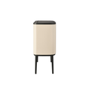 Brabantia Bo Touch Bin 36 L with Plastic Liner - Soft Beige