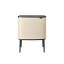 Brabantia Bo Touch Bin 3x11 L con 3 compartimentos - Soft Beige