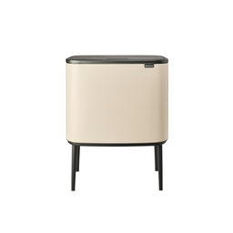 Brabantia Bo Touch Bin 3x11 L con 3 compartimentos - Soft Beige