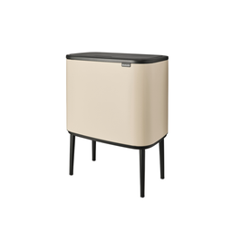 Brabantia Bo Touch Bin 3x11 L con 3 compartimentos - Soft Beige