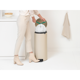 Brabantia Poubelle à Pédale Newicon 30L - Soft Beige