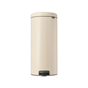 Newicon 30 L Pedal Bin with a Plastic Liner - Soft Beige