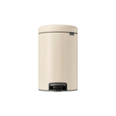 Newicon 12 L Pedal Bin with Plastic Liner - Soft Beige