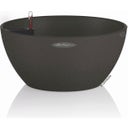 Lechuza CUBETO Stone 30 Planter - Graphite Black