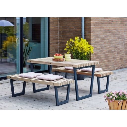 SIESTA Furniture Set Table incl. 2 Benches - 1 set