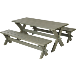 PLUS A/S Nostalgi Table Set including 2 Benches