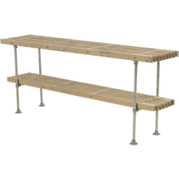 PLUS A/S Latten Grill-/Beistelltisch 220x49 cm - Treibholz