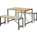 FUNKIS Furniture Set - Table incl. 2 Benches - 1 set