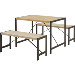 FUNKIS Furniture Set - Table incl. 2 Benches - 1 set