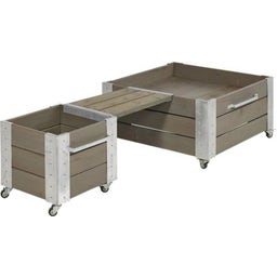 PLUS A/S Cubic Seat with Flower box Set - 1 set