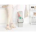 Brabantia Koš za odpadke Sort & Go 25 L - Light Grey