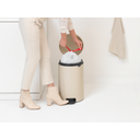 Treteimer Newicon 20 L mit Kunststoffeinsatz - Soft Beige