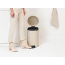 Treteimer Newicon 20 L mit Kunststoffeinsatz - Soft Beige