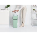 Brabantia Sort & Go Afvalemmer, 40 Liter - Jade Green