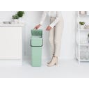 Brabantia Sort & Go Afvalemmer, 40 Liter - Jade Green