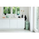 Brabantia Sort & Go Afvalemmer, 40 Liter - Jade Green
