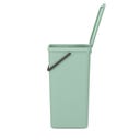 Brabantia Sort & Go Afvalemmer, 40 Liter - Jade Green