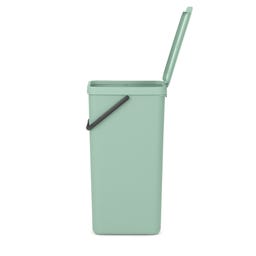 Brabantia Sort & Go Afvalemmer, 40 Liter - Jade Green