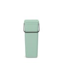Brabantia Sort & Go Afvalemmer, 40 Liter - Jade Green