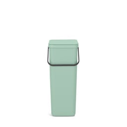 Brabantia Sort & Go Afvalemmer, 40 Liter - Jade Green