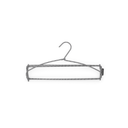 Brabantia Perchas de Tacto Suave - Percha para pantalones - Negra / Blanca