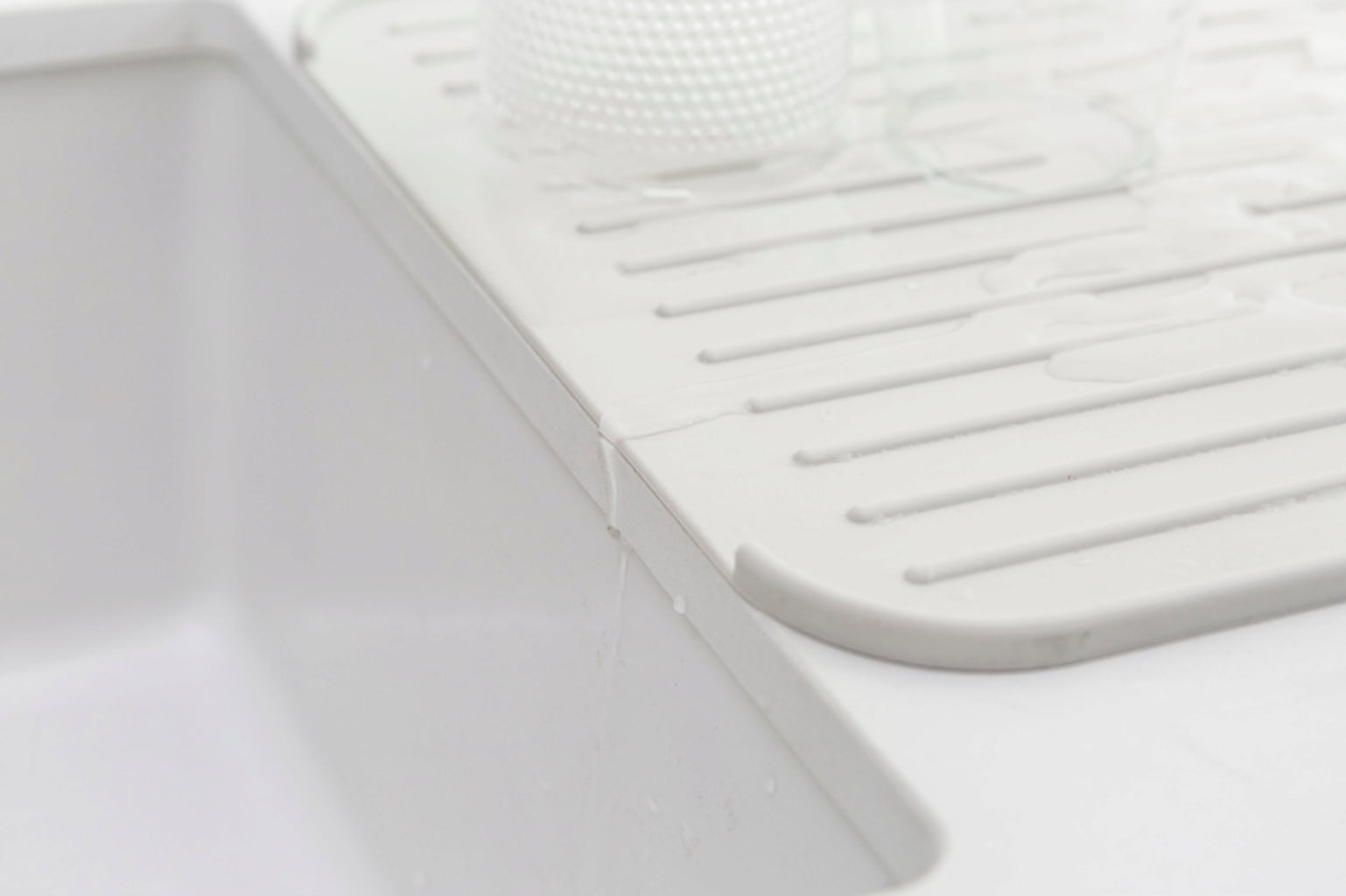 Brabantia Silicone Drip Mat - Light Grey